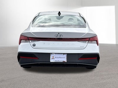 2026 Hyundai Elantra Hybrid Blue