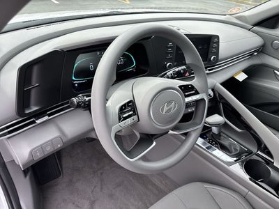 2026 Hyundai Elantra Hybrid Blue