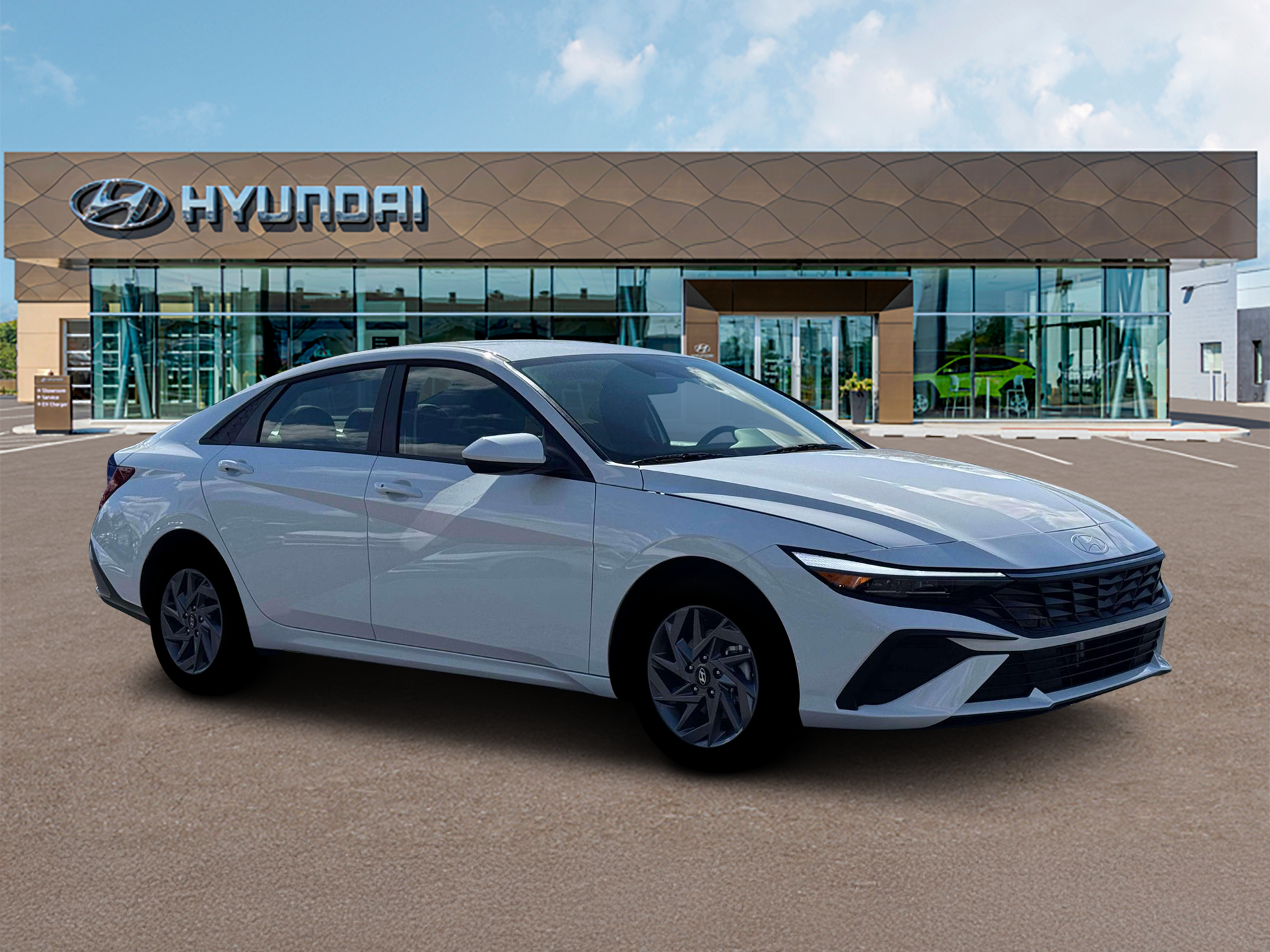 2026 Hyundai Elantra Hybrid Blue