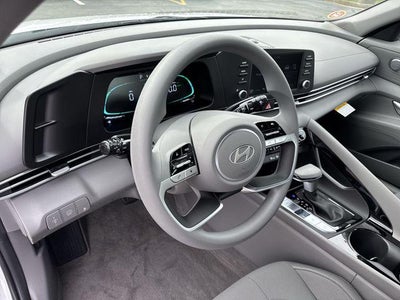 2026 Hyundai Elantra Hybrid Blue