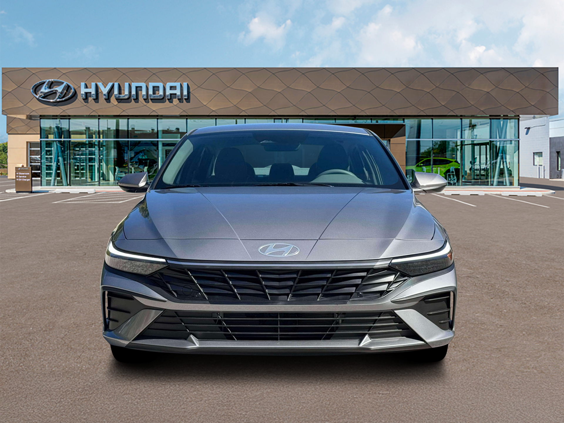 2026 Hyundai Elantra Hybrid Blue