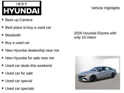 2026 Hyundai Elantra Hybrid SEL Sport