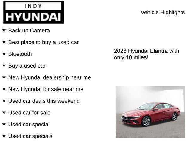 2026 Hyundai Elantra Hybrid Limited