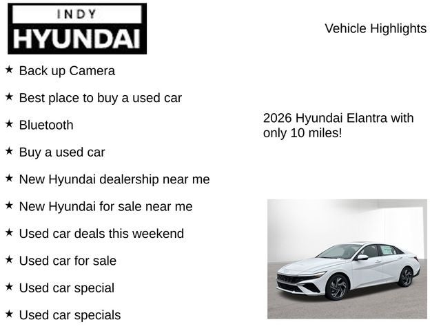 2026 Hyundai Elantra Hybrid Limited