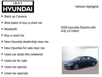 2026 Hyundai Elantra Hybrid Limited