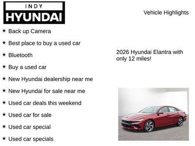 2026 Hyundai Elantra Limited