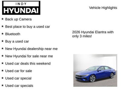 2026 Hyundai Elantra Limited