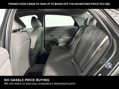 2026 Hyundai Elantra SEL Sport