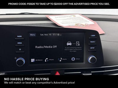 2026 Hyundai Elantra SEL Sport