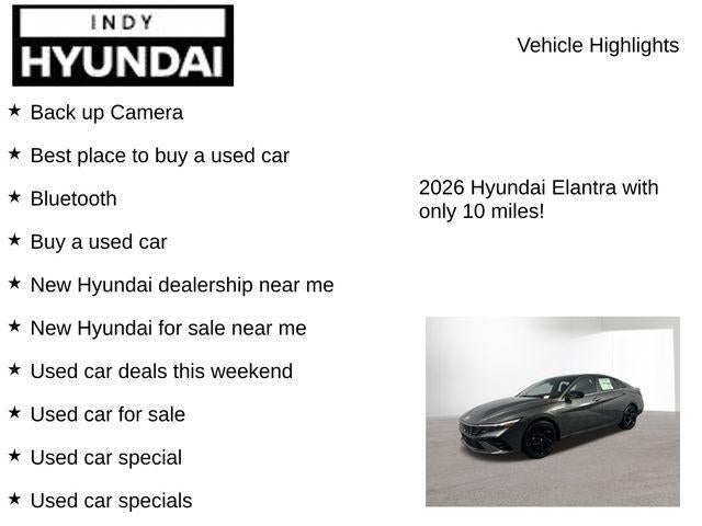 2026 Hyundai Elantra SEL Sport