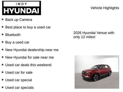2026 Hyundai Venue SEL