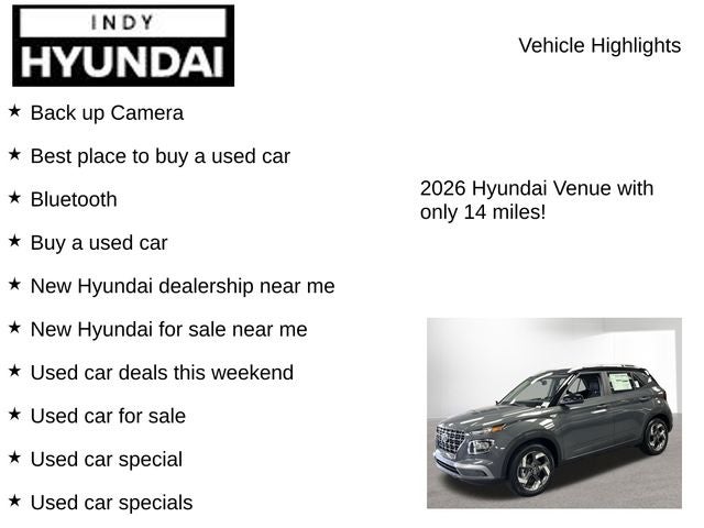 2026 Hyundai Venue SEL
