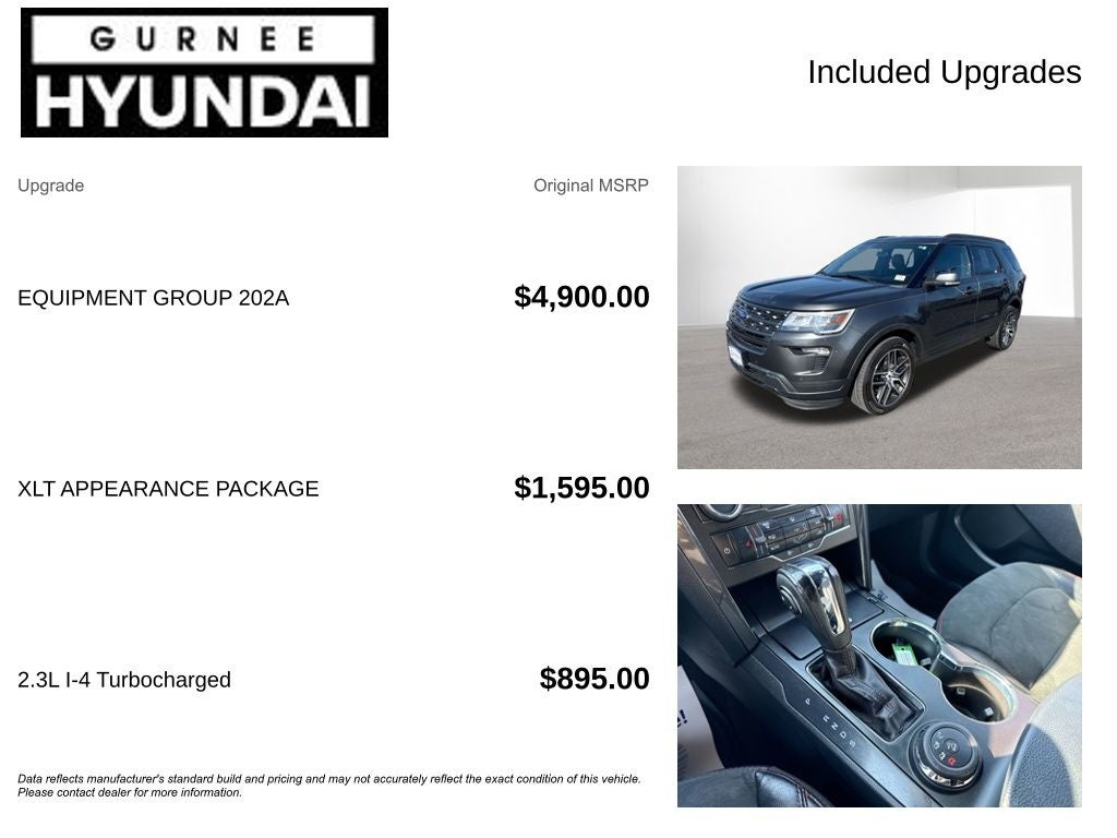 2018 Ford Explorer XLT