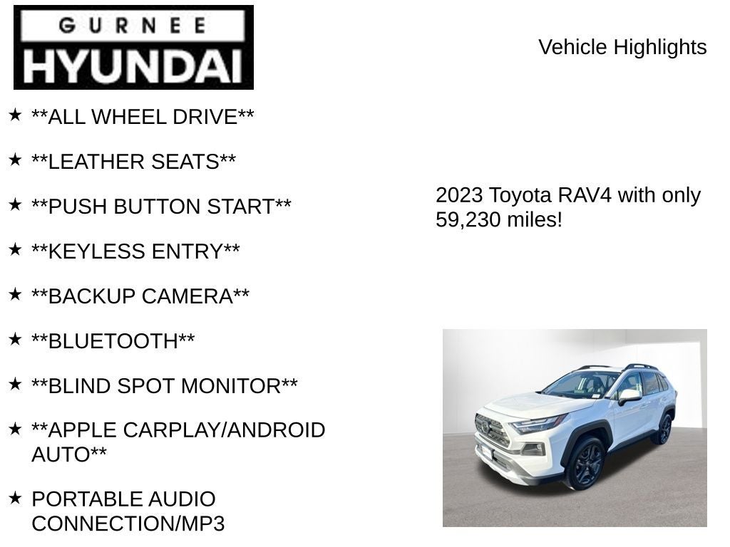 2023 Toyota RAV4 Adventure