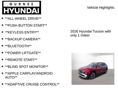 2026 Hyundai Tucson SEL