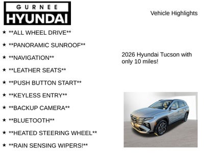 2026 Hyundai Tucson Limited