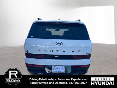 2026 Hyundai Santa Fe Hybrid Calligraphy