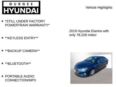 2019 Hyundai Elantra SE