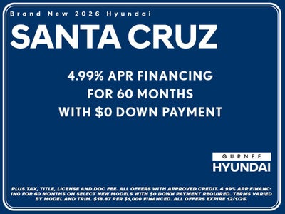 2026 Hyundai Santa Cruz Limited
