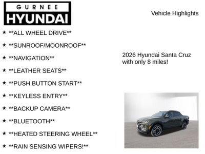2026 Hyundai Santa Cruz Limited