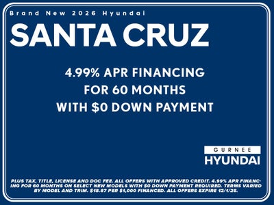 2026 Hyundai Santa Cruz Limited