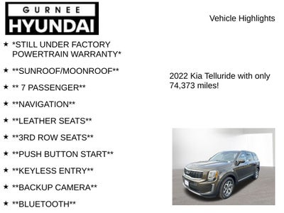 2022 Kia Telluride EX