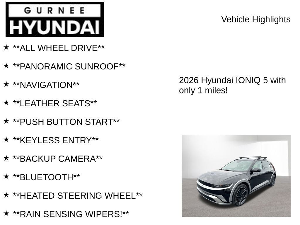 2026 Hyundai IONIQ 5 Limited