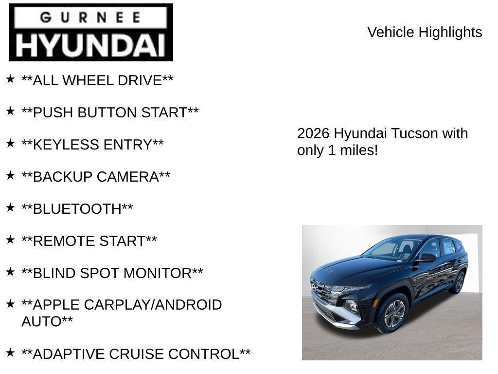 2026 Hyundai Tucson Hybrid Blue