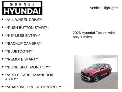 2026 Hyundai Tucson Hybrid Blue SE