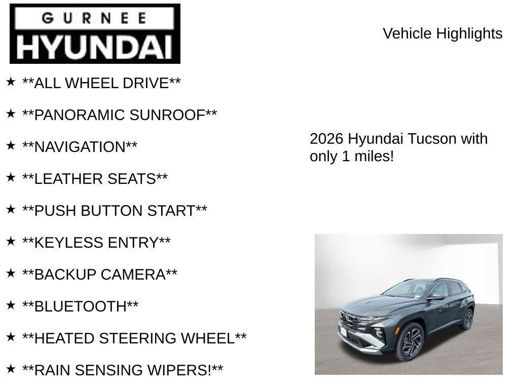 2026 Hyundai Tucson Hybrid Limited
