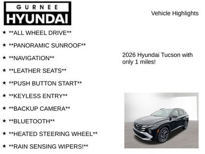 2026 Hyundai Tucson Hybrid Limited