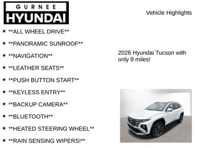 2026 Hyundai Tucson Hybrid Limited