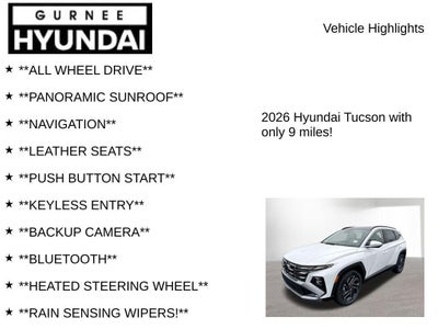 2026 Hyundai Tucson Hybrid Limited