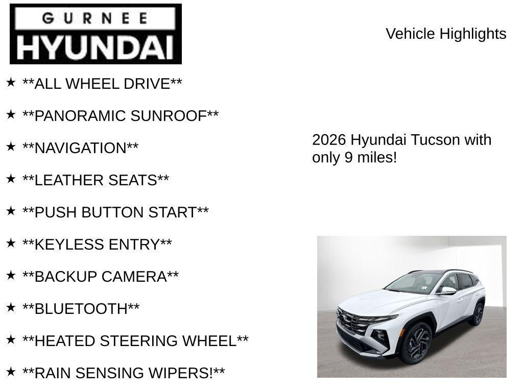 2026 Hyundai Tucson Hybrid Limited