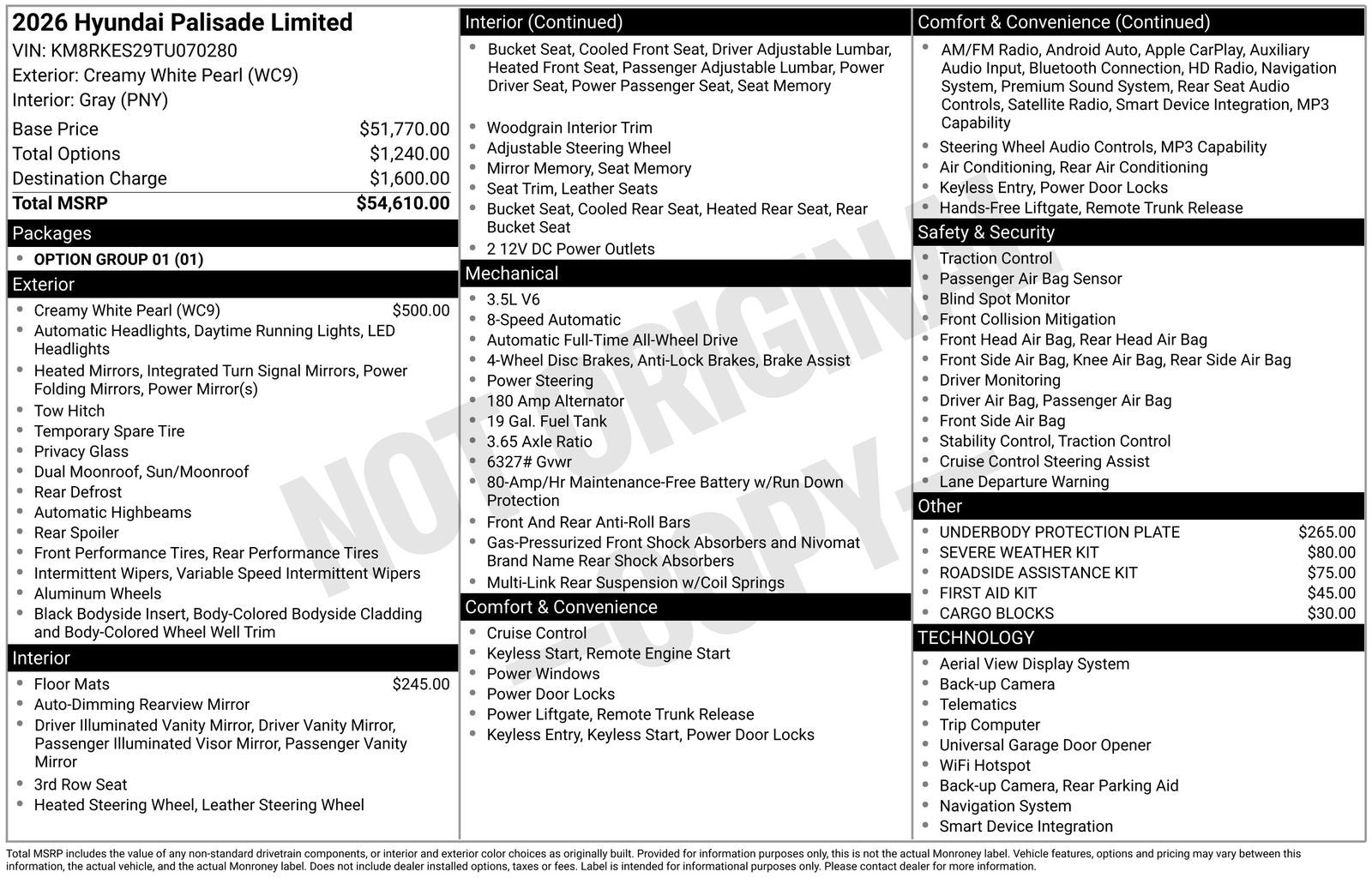 2026 Hyundai Palisade Limited