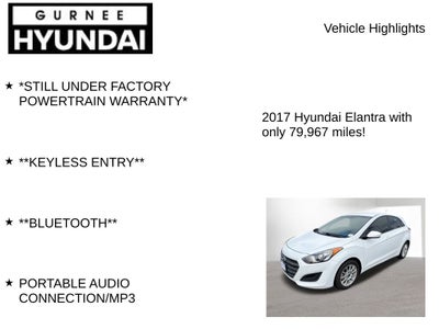 2017 Hyundai Elantra GT Base