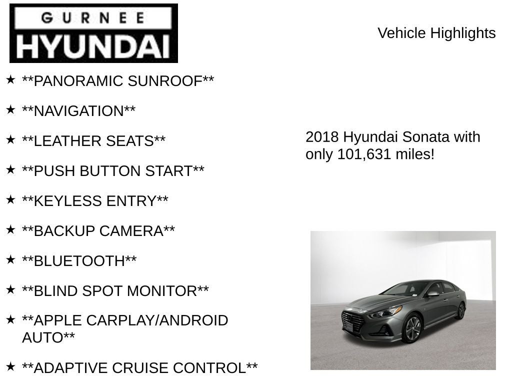 2018 Hyundai Sonata Hybrid Limited
