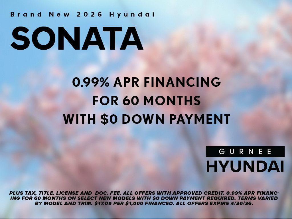 2026 Hyundai Sonata SEL Sport