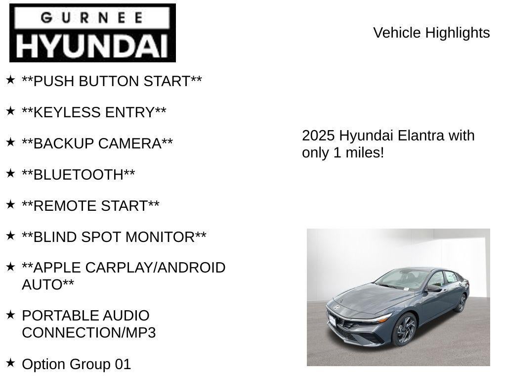 2025 Hyundai Elantra SEL Sport