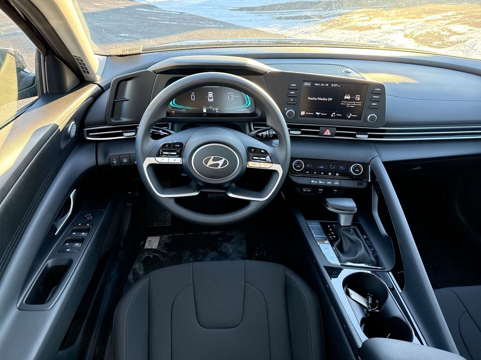 2026 Hyundai Elantra Hybrid Blue