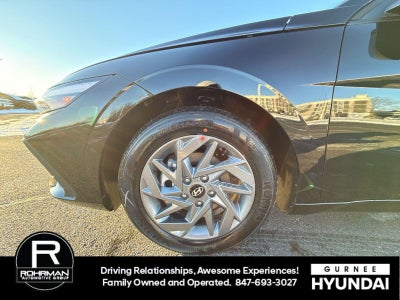 2026 Hyundai Elantra Hybrid Blue