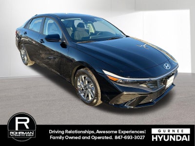 2026 Hyundai Elantra Hybrid Blue