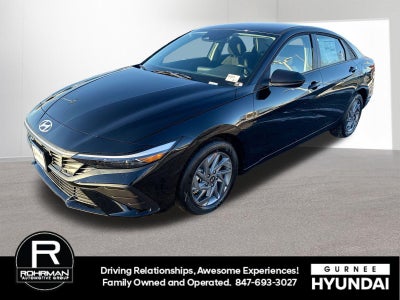 2026 Hyundai Elantra Hybrid Blue