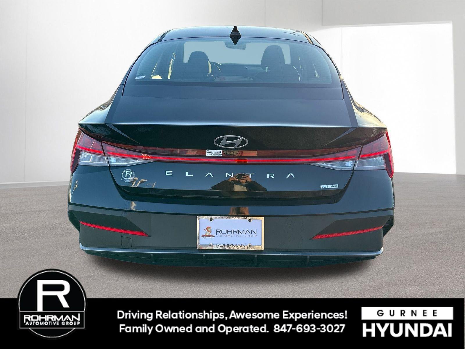 2026 Hyundai Elantra Hybrid Blue