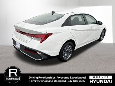 2026 Hyundai Elantra Hybrid Blue