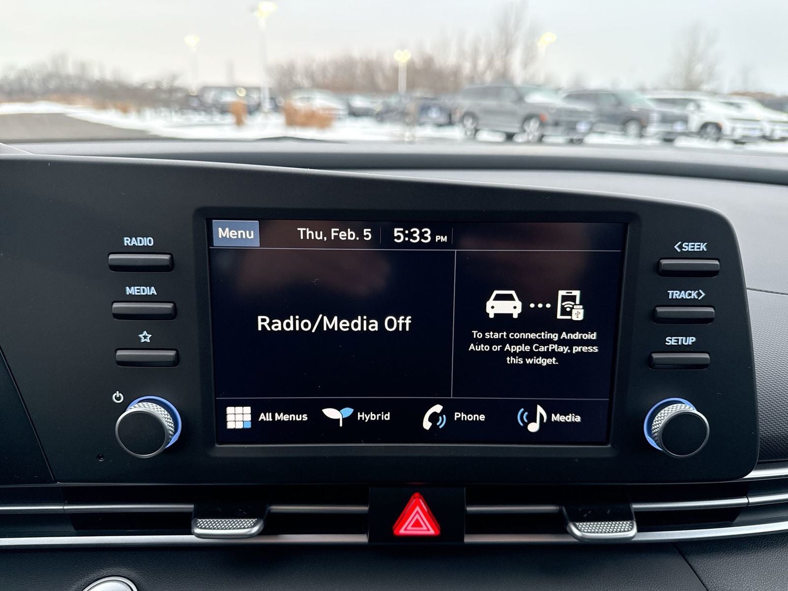 2026 Hyundai Elantra Hybrid Blue