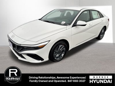 2026 Hyundai Elantra Hybrid Blue