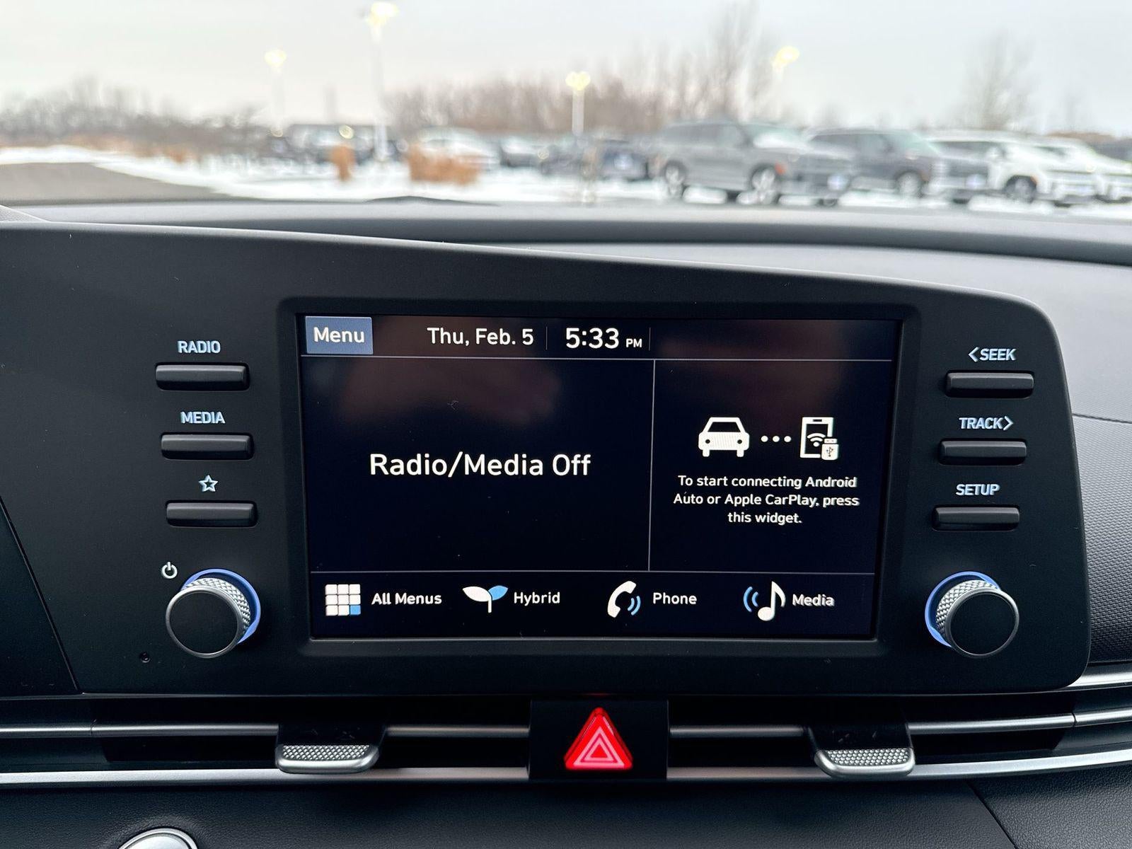 2026 Hyundai Elantra Hybrid Blue