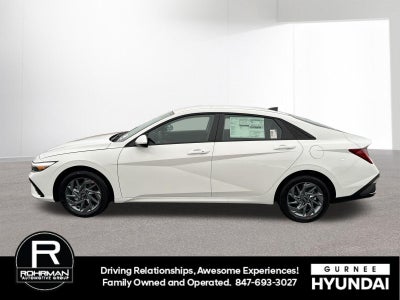 2026 Hyundai Elantra Hybrid Blue