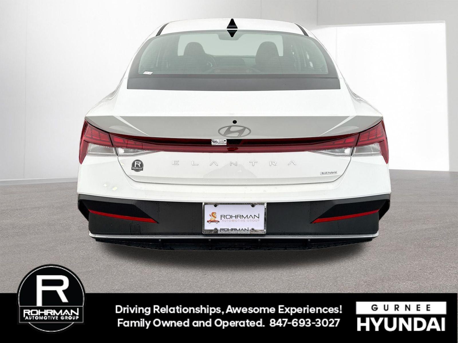 2026 Hyundai Elantra Hybrid Blue